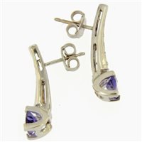 Orecchini Fiorini Donna in Oro bianco 03243882295 - 03243882295